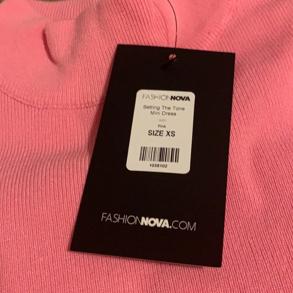 Pink mini corset dress - Picture 3 of 4